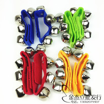 20 pairs of Orff music teaching aids wrist bells foot Bell waist Bell Dance props percussion instruments