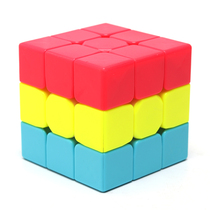Sandwich Rubiks Cube Burger 3 level cake third-order Bump Cube flexible and smooth kindergarten educational childrens toys