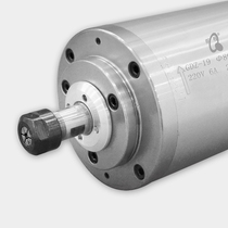 GDZ-19 Hanqi 1 5kw water-cooled electric spindle engraving machine spindle motor diameter 80 Quality assurance