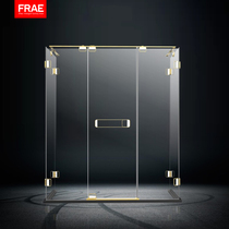 Fiery RX Inger Jazz Series extremely minimalist and elegant name U type simultaneous inside and outside door screen