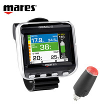Mares Genuis diving computer table new color large screen Chinese display with residual pressure sensor Bluetooth straight connection