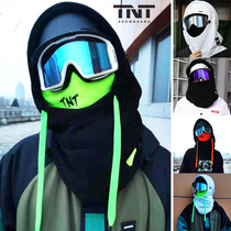TNT snowboard windproof head cover face guard neck warm helmet cover for men and women