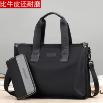 Oxford Cloth Briefcase Mens Business Crosswalk Male Bag Handbag Canvas Casual Mens Bag Large Capacity Computer Bag