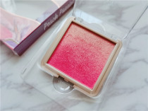 I will forgive you all) beautiful gradient blush peach sunset oversized plate