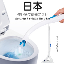 Japanese disposable toilet brush replacement head toilet brush no dead angle can be thrown clean cotton artifact Household Disposable