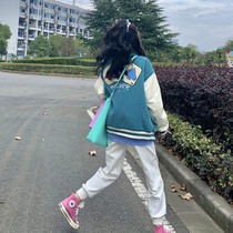Baseball clothing coat womens spring and autumn 2021 spring new Harajuku style loose Joker ins tide American coat