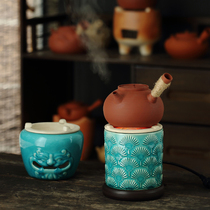 Carbon stove tea small stove carbon stove handmade tea stove household indoor tea room carbon stove carbon fire cooking tea stove burning charcoal