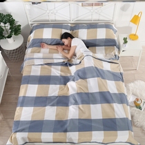 Hotel detachable dirty sleeping bag bedspread travel out to keep warm and cold portable cotton bed set for adults Indoor