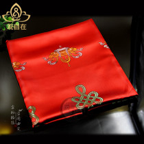 Factory batch thickening Tibetan National silk embroidery eight auspicious Hada knot gift dance props