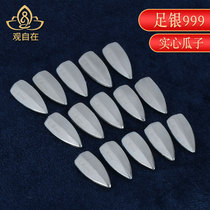 S990 silver melon seed pure silver solid silver seed Gunmanza Baobottle Home Decorative Supplies Gift collection 1 grain