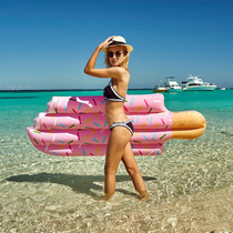 Factory spot pvc inflatable ice cream floating popsicle
