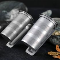 German pure titanium tea filter portable ultra-light filter tea tea tea filter Joker tea leak tea compartment