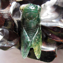 Jade decoration legend exquisite cicada blockbuster Nanyang Dushan Jade old pit material Collection Collection