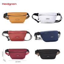  Hedgren Hedgren HNOV01 female youth popular fashion casual wild travel messenger fanny pack chest bag