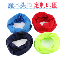 Outdoor magic headscarf cycling equipped with custom logo print sports running mask sweating sweat sweat pure sunscreen