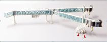 JC Wings LH2148 Dual-channel LH2149 Single-channel covered bridge airliner model scene accessories 1 200