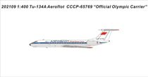  PandaModel 202109 Russian Airlines TU-134A CCCP-65769 Airliner Model 1 400