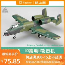 Trumpeter 37110 US Air Force A- 10 Thunderbolt II Attack Aircraft 23 Wing A10 Finished Aircraft Model 1 72