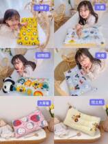 Double sided use with appeasement effect Cartoon Printed 3D Bean Bean Pillow Child Pillow Baby Neck pillows