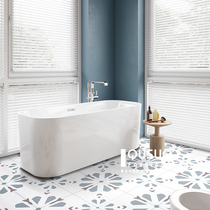 Fun small fresh flowers Nordic home balcony Garden tiles Bathroom bathroom Wall tiles Kitchen tiles