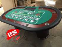 Factory sells all kinds of activities chips game tables Texas Holdem tables Blackjack than the size of roulette cattle