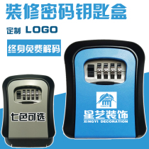 Mei Guardian decoration password key box construction site password box box home stay door box