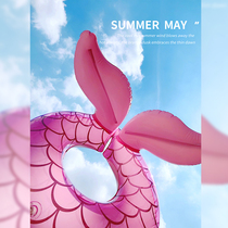 2021 swimming ring children mermaid seat baby thickened toddler swimming ring floating sleeve swimming swimming equipment