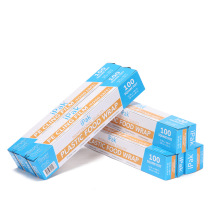 With cutting box safe food grade PE household cling film 50m 30CM * 50m