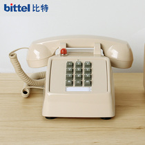 Bit American retro business office old-fashioned antique telephone Home creative fashion telephone Fixed-line landline
