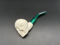 Brand New Turkish Master SEBECI Hand Carved Mini Meerschaum Pipe B33
