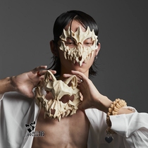 Male and female full-face person Halloween Japan Kurado みと two-dimensional costume COS Dragon God Tiger Yasha mask