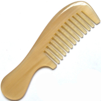 Special specials do not affect the use of large natural horns comb wide tooth comb massage comb smooth and easy to use