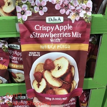 DJA Strawberry Apple Mixed Dried Fruit (Candied Fruit)100g Net Celebrity Snack Shanghai costco