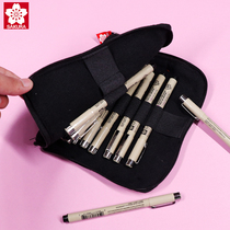 Japanese cherry blossom needle pen black brown waterproof Hook pen comic stroke tracing animation design hand drawn suit