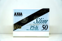 Fuji Axixia AXIA PS-Is 50 cassette tape blank with 1 class
