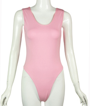 Summer refreshing light pink Lycra Cotton comfortable hurdles Ben suit form suit Gymnastics Gymnastics C1304