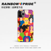 les Lesbian Silicone Phone Case for OPPOA5 Xiaomi 10 Glory v30 Apple 11Promax Glass Case X
