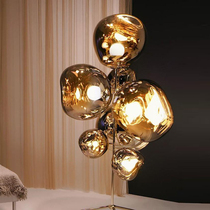 Nordic Lava floor lamp Modern simple personality designer Art creative living room Hotel light luxury large vertical lamp