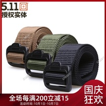 USA 5 11 non-metallic buckle TDU tactical belt 59551 59552 outdoor wear-resistant nylon belt 511