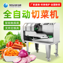 Xuzhong automatic vegetable cutter commercial multifunctional small electric vegetable slicing shredder canteen