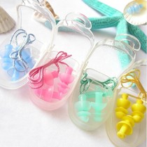 English hair with rope spiral earplugs soft and comfortable three