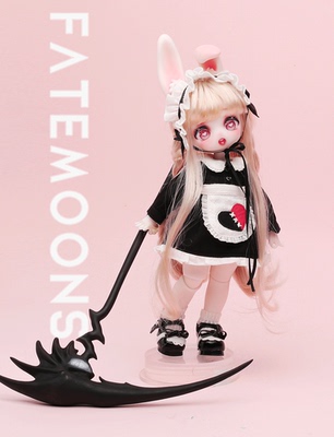 taobao agent [Guancang] FMD pine cones 6 -point rabbit ears maid loli baby BJD doll six -point naked doll fatemoons
