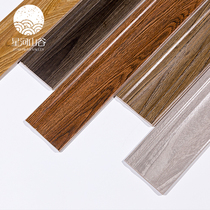 Wood grain tile skirting floor line antique living room bedroom floor tile waveguide line corner line 100 800