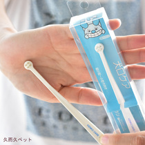 Japan imported mindup dog toothbrush Ultra-small dog puppy brushing teeth in addition to bad breath puppy soft hair teddy
