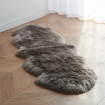 Aozun Australian wool carpet living room whole sheepskin cushion wool sofa cushion fur floor mat long blanket bedroom
