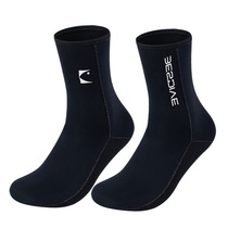 Japanese fabric bestdive2mm neoprene men and women winter swimming warm professional free diving socks