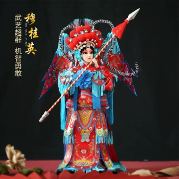 穆桂英（ボクケイエイ)の壁掛け飾り/中国武将の壁飾り/インテリアアート 穆桂英（ボクケイエイ)の壁掛け飾り/中国武将の壁飾り