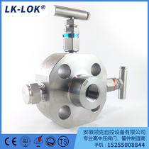 Single isolation relief valve flange two valve group Natural Gas flange two valve group LK-LOK valve