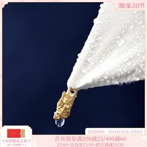Forbidden City Naughty Moon White Umbrellas Night-white Umbrellas Womens Sunny Sun Protection UV shading umbrella Official flagship of the Forbidden City of the Forbidden City