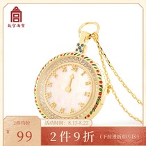  Sold out of the Forbidden City Taobao Gu Wanliaguang brooch high-end female summer birthday gift Wenchuang official flagship store